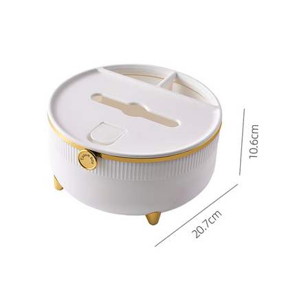Luxury Tissue Box with Remote Holder