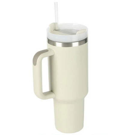 Tumbler S.S Plain – Minimalist High-Capacity Insulated Travel Mug