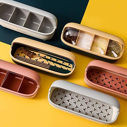 Spice Rack Box (Joy Feel) – Sleek Minimalist Multi-Compartment Organizer
