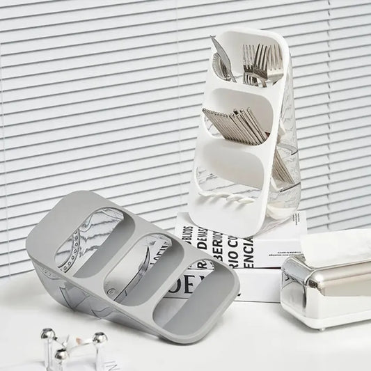 Standing Spoon Rack – Premium Multi-Compartment Cutlery & Utensil Organizer