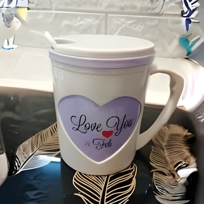 Mug with Cover – Premium High-Quality Insulated Beverage Tumbler