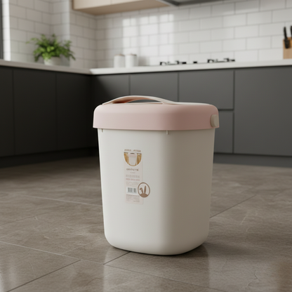 Hangbin Off-White – Premium Modern Dustbin for Versatile Home Use