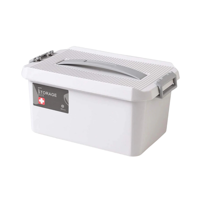 Storage Box Grey – Premium Multi-Purpose Organization & First Aid Caddy