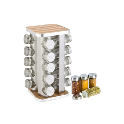 Glass Spice Rack (SQUARE)