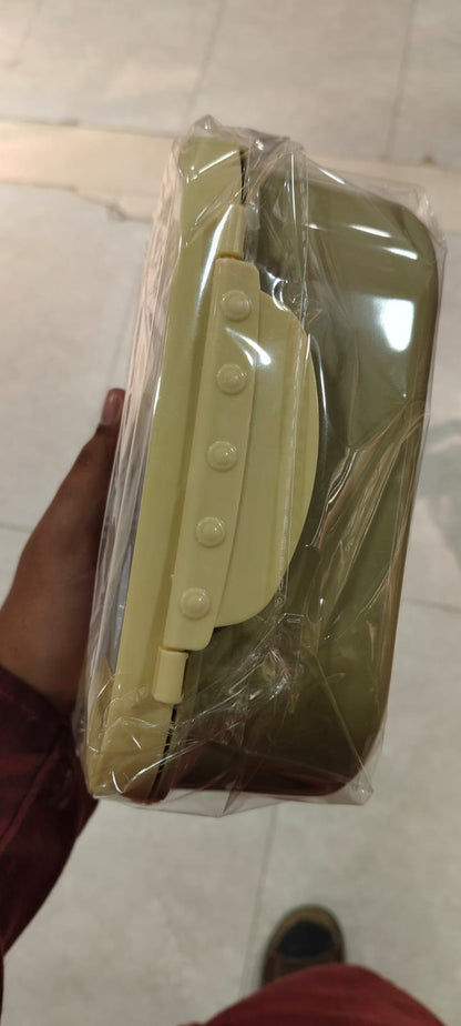 Lunch Box SS Half n Half Design – Insulated Stainless Steel Meal Container