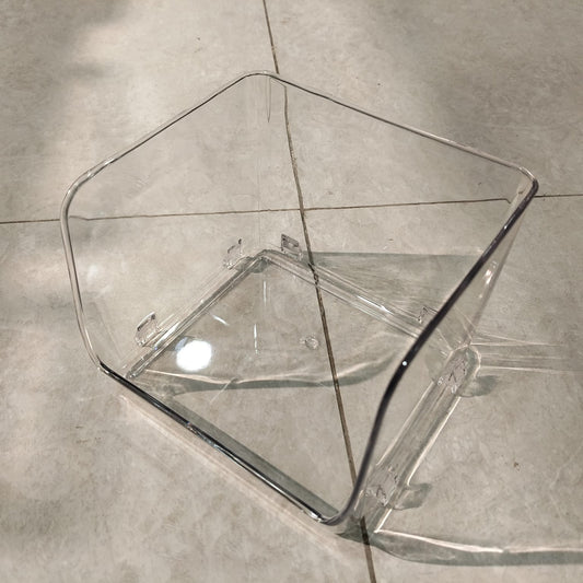 Acrylic Stackable Basket – Premium Clear Multi-Use Storage Organizer