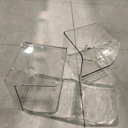 Acrylic Stackable Basket – Premium Clear Multi-Use Storage Organizer