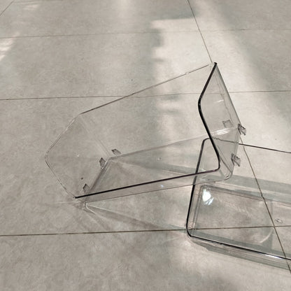 Acrylic Stackable Basket – Premium Clear Multi-Use Storage Organizer