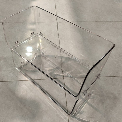 Acrylic Stackable Basket – Premium Clear Multi-Use Storage Organizer