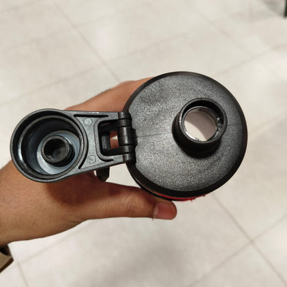 Glass Bottle Supreme Sipper Style Red – Premium High-Durability Hydration Jar