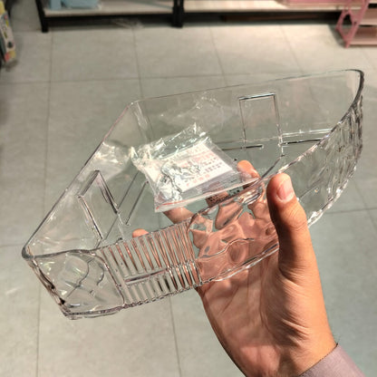 Bathroom Corner Acrylic – Premium Triangular Wall-Mounted Shower Organizer