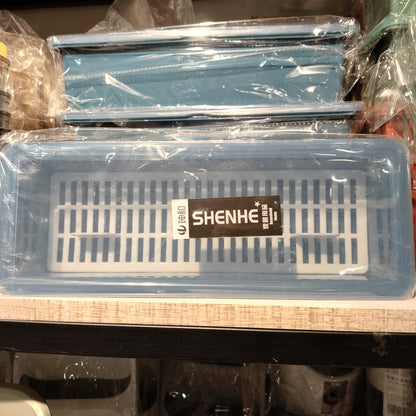 Spoon Box – Hygienic Desktop Cutlery Organizer with Protective Lid