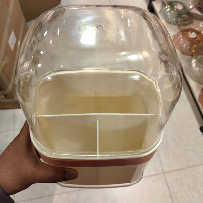 New Spoon Rack With Cover – Sleek Multi-Compartment Cutlery Organizer