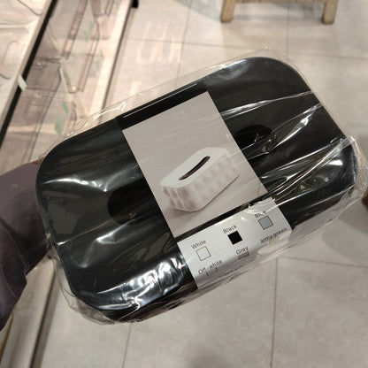 Tissue Box Smog Black & White – Creative Cotton Candy Inspired Organizer