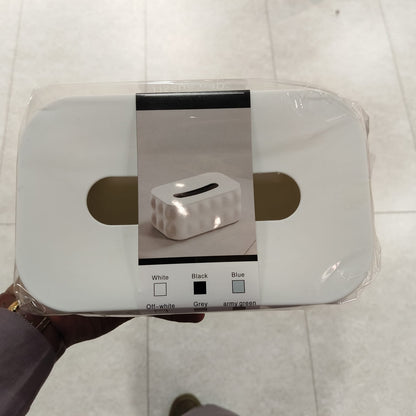 Tissue Box Smog Black & White – Creative Cotton Candy Inspired Organizer