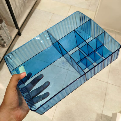 Drawer Cosmetic Organizer Tray – Multi-Section Makeup Storage