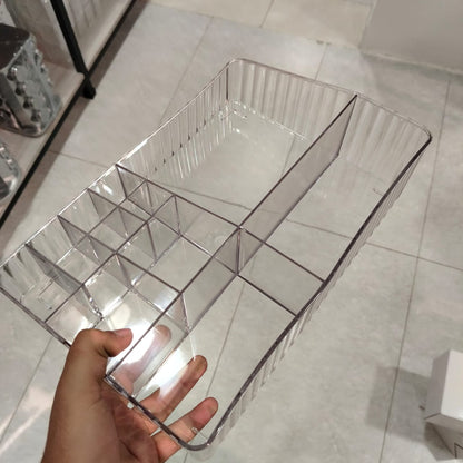 Drawer Cosmetic Organizer Tray – Multi-Section Makeup Storage