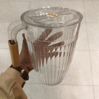 Premium Water Jug Cone – Elegant Ribbed Beverage Server