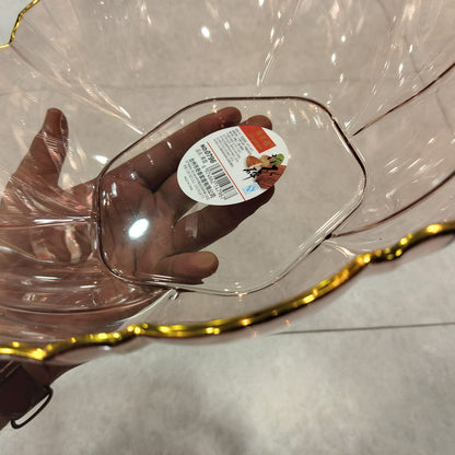 Fruit Basket – Elegant Diamond Pattern Serving Bowl