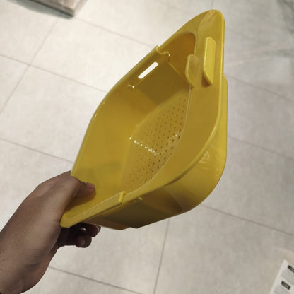 Fruit Basket Drainer – Premium Adjustable Kitchen Colander & Serving Tray