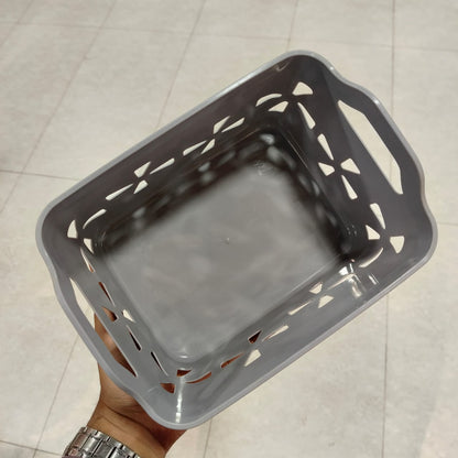 Multi-Purpose Storage Box – Stackable Home & Office Organizer with Integrated Handles for Kitchen