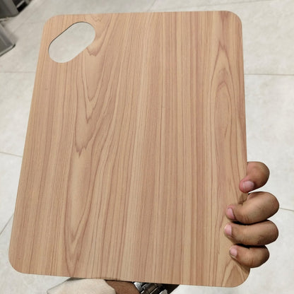 Stainless Steel Cutting Board Wood Vinyl Back Finish - Heavy Duty Stainless Steel Board