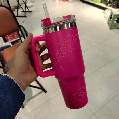 Tumbler S.S Flower – Insulated High-Capacity Floral Travel Mug