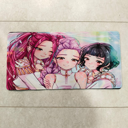Keyboard and Mouse Pad - Desktop Pad - (30 x 60 cm)