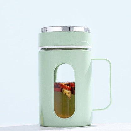 Office Cup – Double-Layer Glass & Insulated Mug
