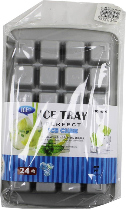 Ice Tray with Protective Lid – 18 & 24 Cube Options