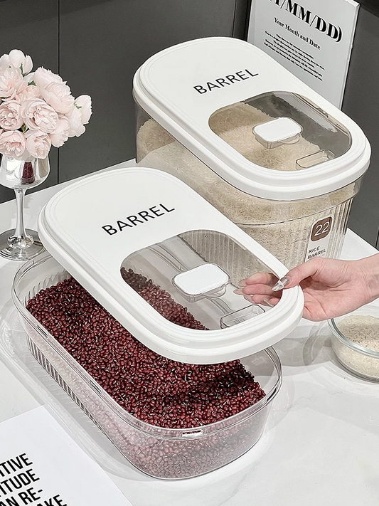 Rice Barrel Sliding Compartment - 5 Kg, 10 Kg, 15 Kg