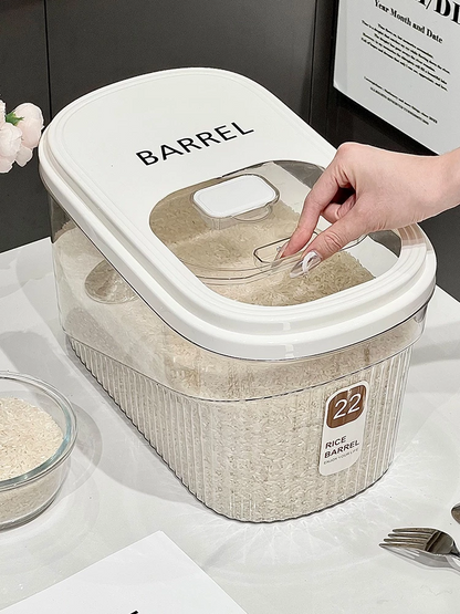 Rice Barrel Sliding Compartment - 5 Kg, 10 Kg, 15 Kg