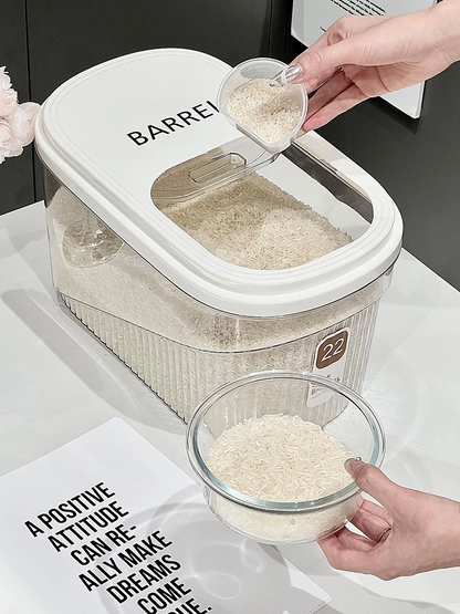 Rice Barrel Sliding Compartment - 5 Kg, 10 Kg, 15 Kg