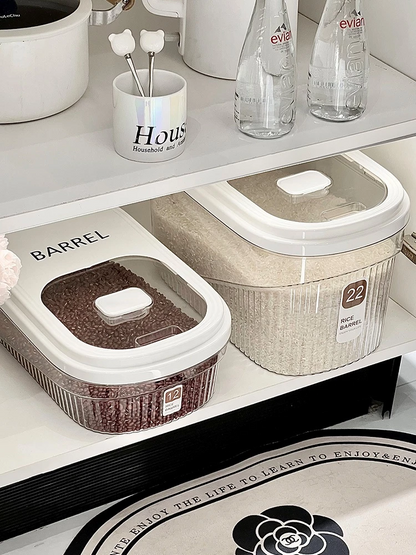 Rice Barrel Sliding Compartment - 5 Kg, 10 Kg, 15 Kg
