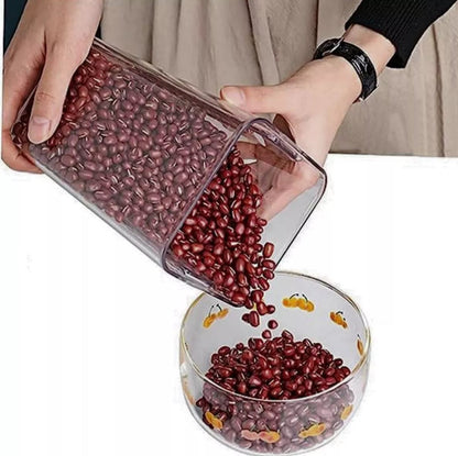 Jar Small Flip Lid Food Container – Premium Airtight Kitchen Storage Jar