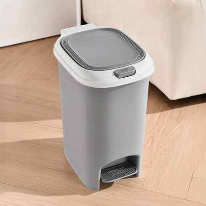 PALERMO Trashcan Dustbin 20 Liter, 25 Liter Capacity (Grey) (Beige)